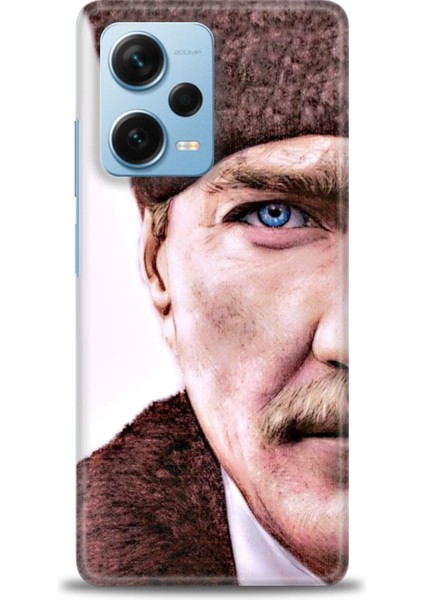 Xiaomi Redmi Note 12 Pro Plus Hd Baskılı Kılıf + Seramik Tam Kaplayan Ekran Koruyucu 29