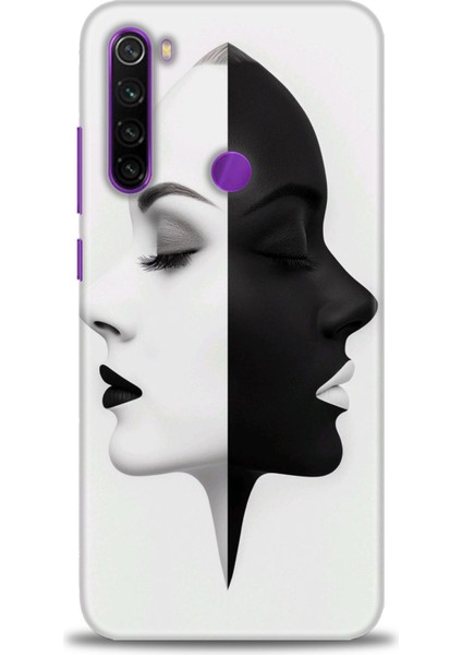 Xiaomi Redmi Note 8 Hd Baskılı Kılıf + Seramik Tam Kaplayan Ekran Koruyucu 141