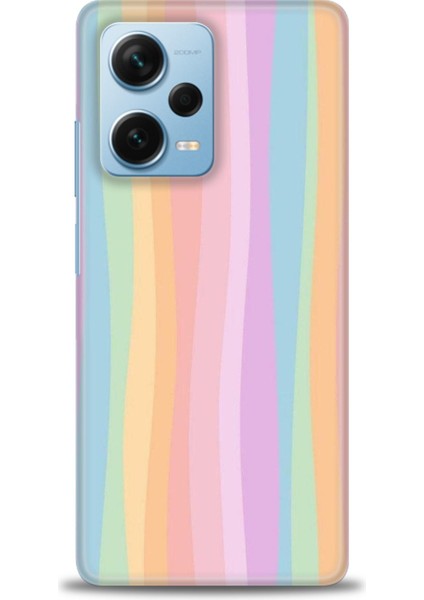 Xiaomi Redmi Note 12 Pro Plus Hd Baskılı Kılıf + Seramik Tam Kaplayan Ekran Koruyucu 428