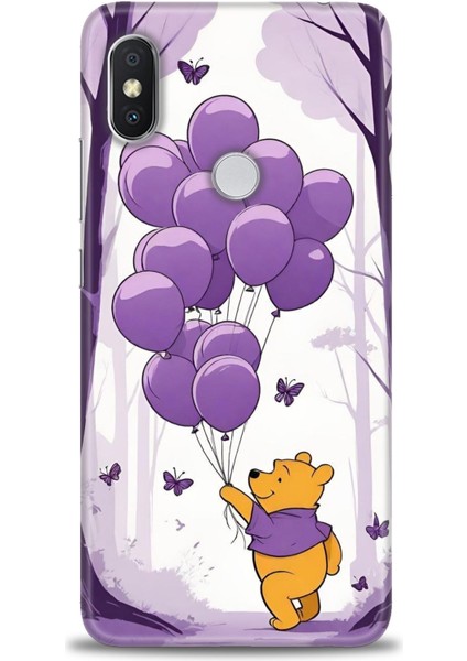 Xiaomi Redmi Note 6 Pro Hd Baskılı Kılıf + Seramik Tam Kaplayan Ekran Koruyucu 59