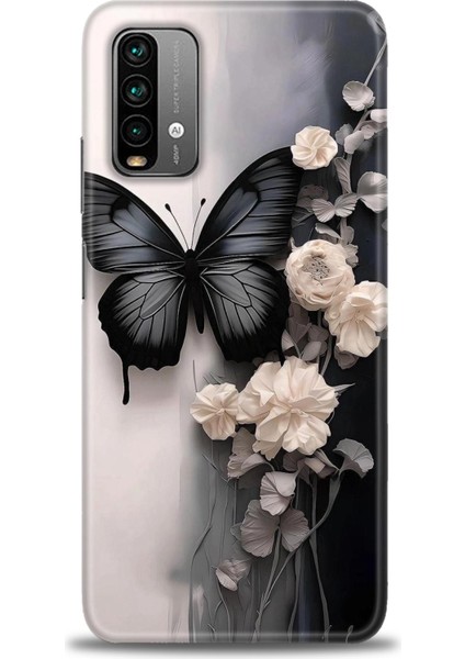 Xiaomi Redmi Note 9 4g Hd Baskılı Kılıf + Seramik Tam Kaplayan Ekran Koruyucu 148