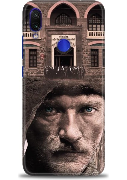 Xiaomi Redmi Note 7 Hd Baskılı Kılıf + Seramik Tam Kaplayan Ekran Koruyucu 30