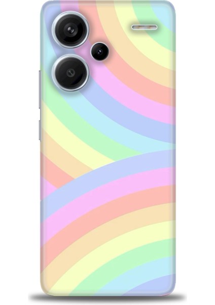 Xiaomi Redmi Note 13 Pro Plus Hd Baskılı Kılıf + Seramik Tam Kaplayan Ekran Koruyucu 425