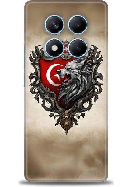 Xiaomi Redmi Note 14 Pro 4g Hd Baskılı Kılıf + Seramik Tam Kaplayan Ekran Koruyucu 461