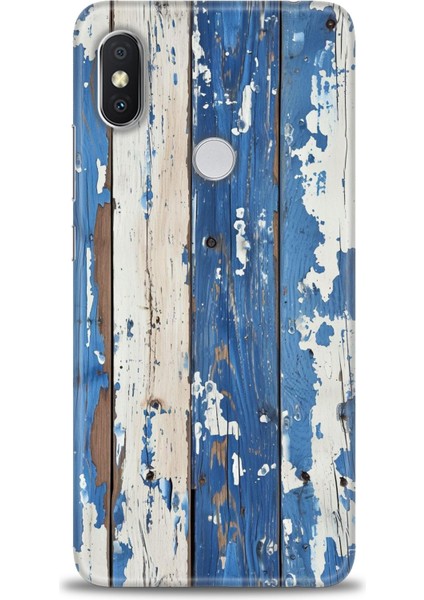 Xiaomi Redmi Note 6 Pro Hd Baskılı Kılıf + Seramik Tam Kaplayan Ekran Koruyucu 329