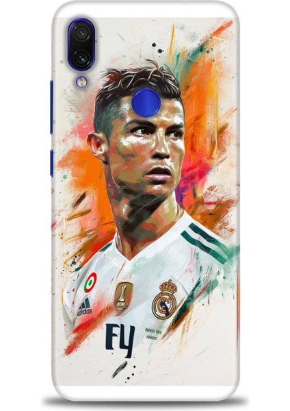 Xiaomi Redmi Note 7 Hd Baskılı Kılıf + Seramik Tam Kaplayan Ekran Koruyucu 7