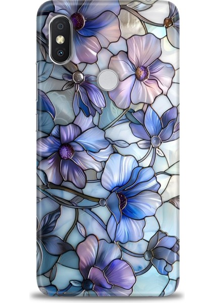 Xiaomi Redmi Note 6 Pro Hd Baskılı Kılıf + Seramik Tam Kaplayan Ekran Koruyucu 333