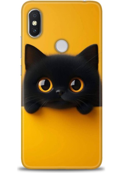 Xiaomi Redmi Note 6 Pro Hd Baskılı Kılıf + Seramik Tam Kaplayan Ekran Koruyucu 64