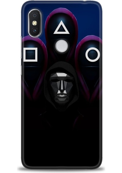 Xiaomi Redmi Note 6 Pro Hd Baskılı Kılıf + Seramik Tam Kaplayan Ekran Koruyucu 283
