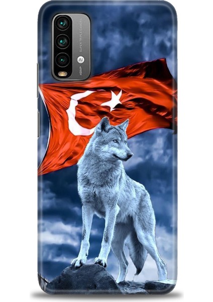 Xiaomi Redmi Note 9 4g Hd Baskılı Kılıf + Seramik Tam Kaplayan Ekran Koruyucu 36