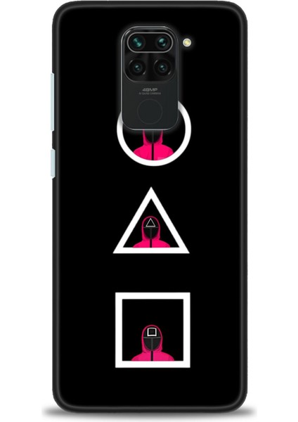 Xiaomi Redmi Note 9 Hd Baskılı Kılıf + Seramik Tam Kaplayan Ekran Koruyucu 285