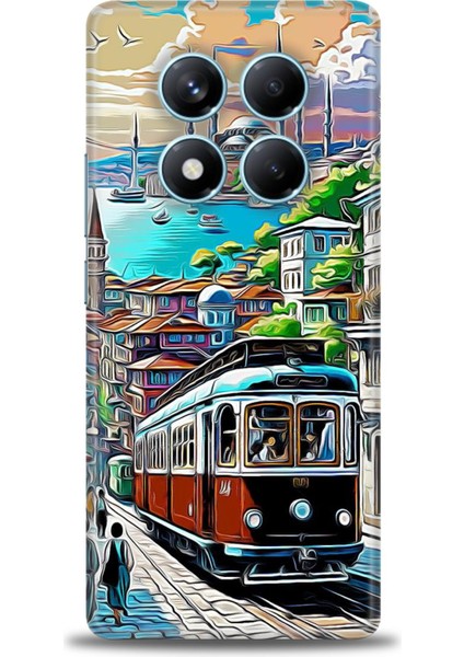 Xiaomi Redmi Note 14 Pro 4g Hd Baskılı Kılıf + Seramik Tam Kaplayan Ekran Koruyucu 225