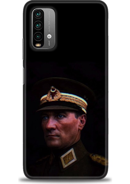 Xiaomi Redmi Note 9 4g Hd Baskılı Kılıf + Seramik Tam Kaplayan Ekran Koruyucu 21