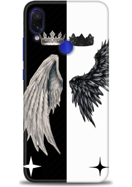 Xiaomi Redmi Note 7 Hd Baskılı Kılıf + Seramik Tam Kaplayan Ekran Koruyucu 145