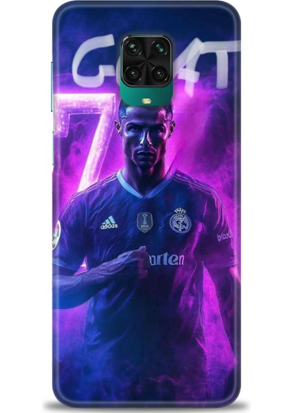 Xiaomi Redmi Note 9 Pro Hd Baskılı Kılıf + Seramik Tam Kaplayan Ekran Koruyucu 9