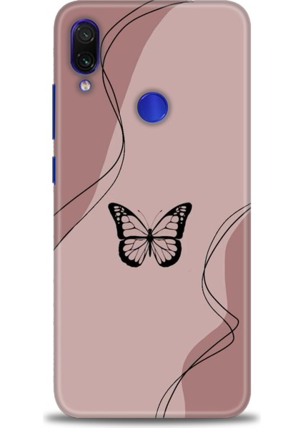 Xiaomi Redmi Note 7 Hd Baskılı Kılıf + Seramik Tam Kaplayan Ekran Koruyucu 183