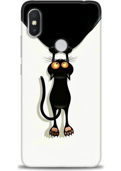 Xiaomi Redmi Note 6 Pro Hd Baskılı Kılıf + Seramik Tam Kaplayan Ekran Koruyucu 61