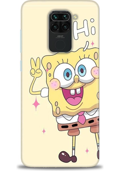 Xiaomi Redmi Note 9 Hd Baskılı Kılıf + Seramik Tam Kaplayan Ekran Koruyucu 457