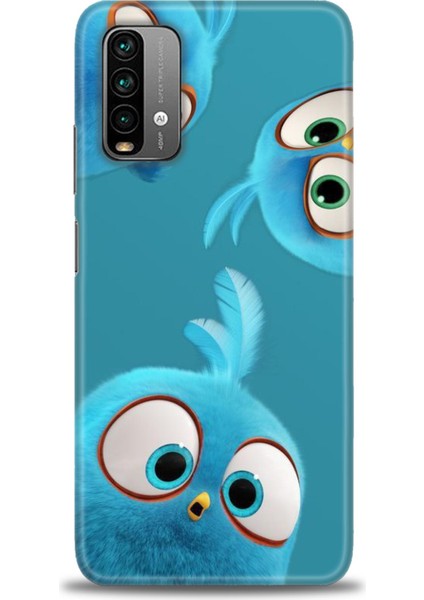 Xiaomi Redmi Note 9 4g Hd Baskılı Kılıf + Seramik Tam Kaplayan Ekran Koruyucu 364
