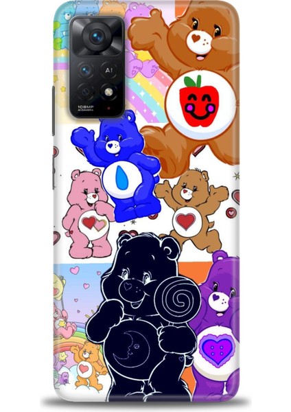 Xiaomi Redmi Note 11 Pro 4g Hd Baskılı Kılıf + Seramik Tam Kaplayan Ekran Koruyucu 493