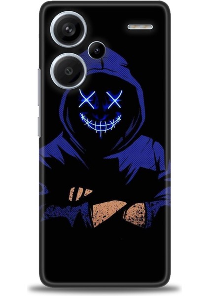 Xiaomi Redmi Note 13 Pro Plus Hd Baskılı Kılıf + Seramik Tam Kaplayan Ekran Koruyucu 359