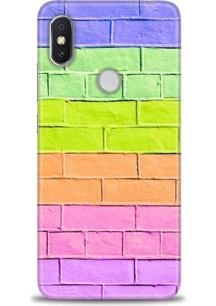Xiaomi Redmi Note 6 Pro Hd Baskılı Kılıf + Seramik Tam Kaplayan Ekran Koruyucu 439