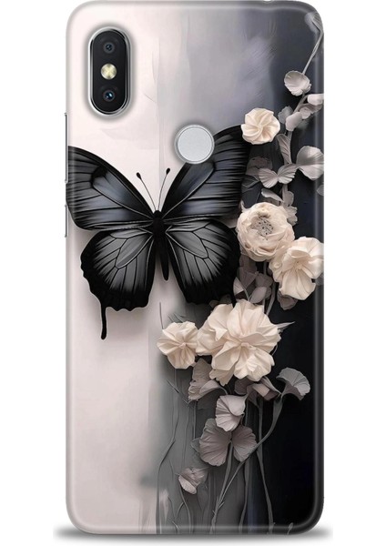 Xiaomi Redmi Note 6 Pro Hd Baskılı Kılıf + Seramik Tam Kaplayan Ekran Koruyucu 148