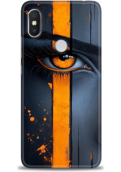 Xiaomi Redmi Note 6 Pro Hd Baskılı Kılıf + Seramik Tam Kaplayan Ekran Koruyucu 142