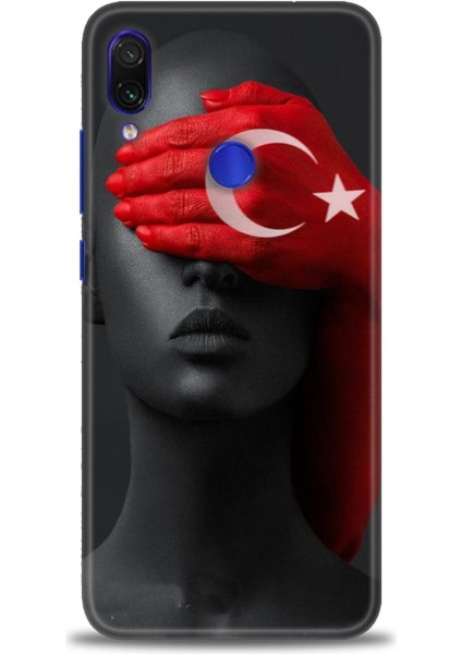 Xiaomi Redmi Note 7 Hd Baskılı Kılıf + Seramik Tam Kaplayan Ekran Koruyucu 246