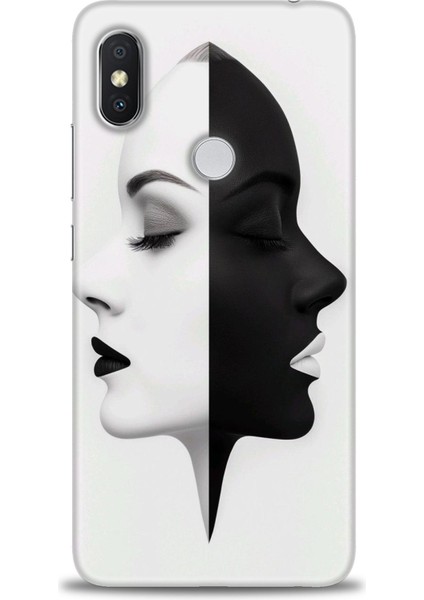 Xiaomi Redmi Note 6 Pro Hd Baskılı Kılıf + Seramik Tam Kaplayan Ekran Koruyucu 141
