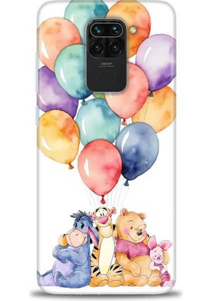 Xiaomi Redmi Note 9 Hd Baskılı Kılıf + Seramik Tam Kaplayan Ekran Koruyucu 60