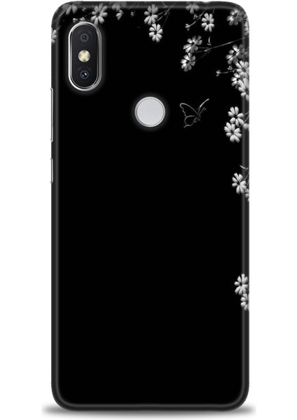 Xiaomi Redmi Note 6 Pro Hd Baskılı Kılıf + Seramik Tam Kaplayan Ekran Koruyucu 140