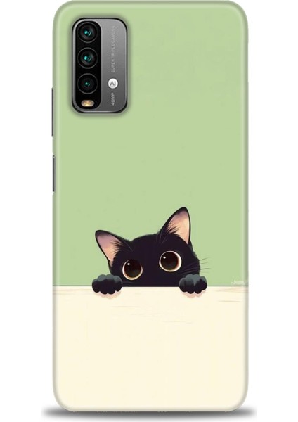 Xiaomi Redmi Note 9 4g Hd Baskılı Kılıf + Seramik Tam Kaplayan Ekran Koruyucu 68