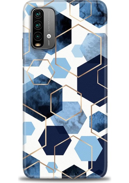 Xiaomi Redmi Note 9 4g Hd Baskılı Kılıf + Seramik Tam Kaplayan Ekran Koruyucu 324
