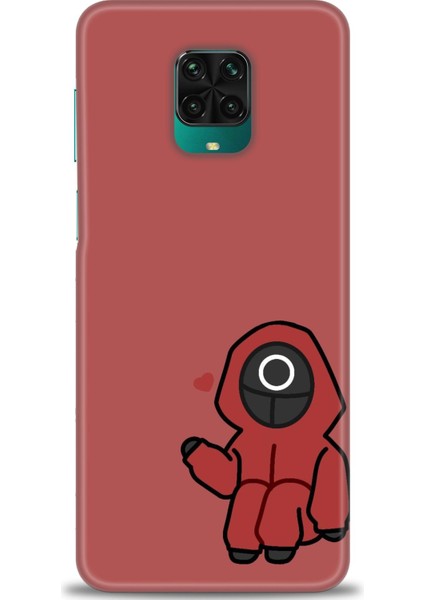 Xiaomi Redmi Note 9 Pro Hd Baskılı Kılıf + Seramik Tam Kaplayan Ekran Koruyucu 288