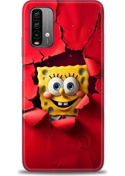 Xiaomi Redmi Note 9 4g Hd Baskılı Kılıf + Seramik Tam Kaplayan Ekran Koruyucu 458