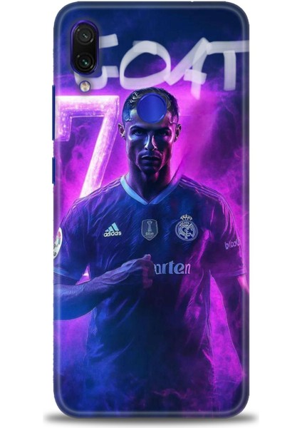 Xiaomi Redmi Note 7 Hd Baskılı Kılıf + Seramik Tam Kaplayan Ekran Koruyucu 9