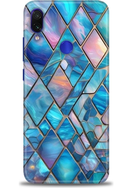 Xiaomi Redmi Note 7 Hd Baskılı Kılıf + Seramik Tam Kaplayan Ekran Koruyucu 338