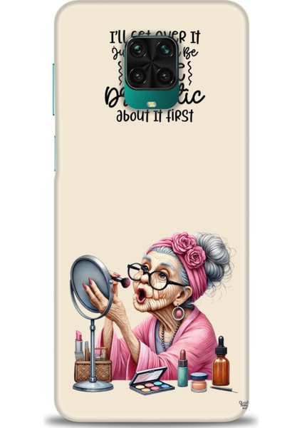 Xiaomi Redmi Note 9 Pro Hd Baskılı Kılıf + Seramik Tam Kaplayan Ekran Koruyucu 48
