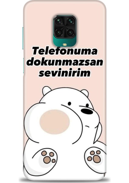 Xiaomi Redmi Note 9 Pro Hd Baskılı Kılıf + Seramik Tam Kaplayan Ekran Koruyucu 158