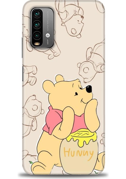 Xiaomi Redmi Note 9 4g Hd Baskılı Kılıf + Seramik Tam Kaplayan Ekran Koruyucu 58