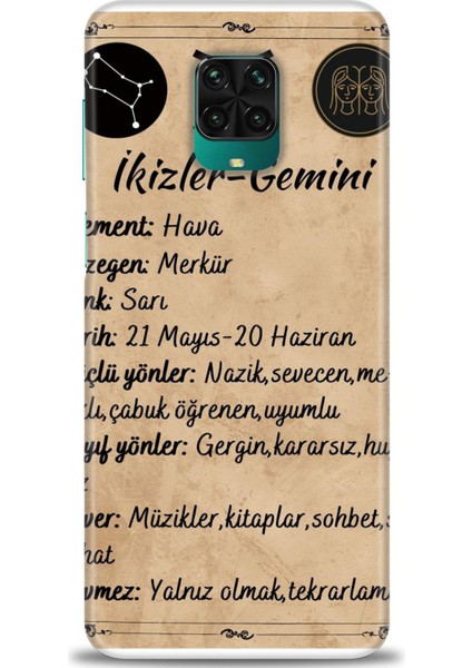 Xiaomi Redmi Note 9s Hd Baskılı Kılıf + Seramik Tam Kaplayan Ekran Koruyucu 471