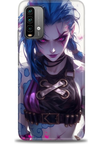 Xiaomi Redmi Note 9 4g Hd Baskılı Kılıf + Seramik Tam Kaplayan Ekran Koruyucu 276