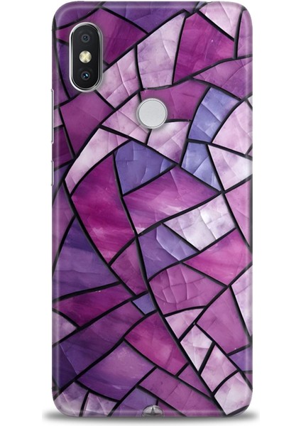 Xiaomi Redmi Note 6 Pro Hd Baskılı Kılıf + Seramik Tam Kaplayan Ekran Koruyucu 331