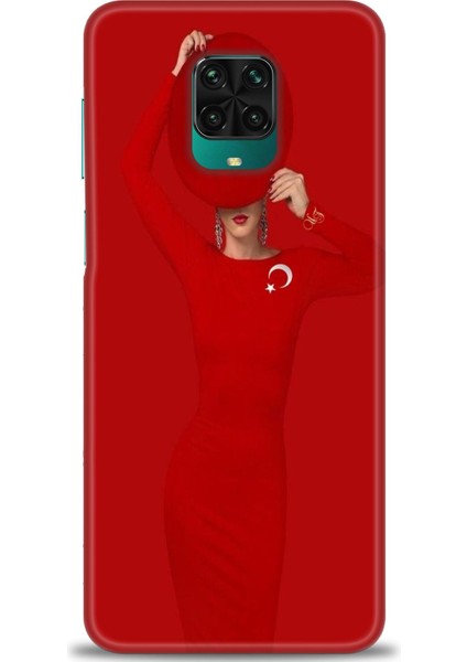 Xiaomi Redmi Note 9s Hd Baskılı Kılıf + Seramik Tam Kaplayan Ekran Koruyucu 241