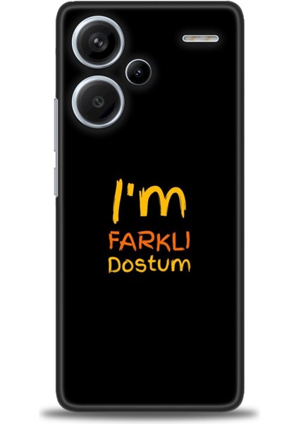 Xiaomi Redmi Note 13 Pro Plus Hd Baskılı Kılıf + Seramik Tam Kaplayan Ekran Koruyucu 399