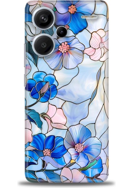 Xiaomi Redmi Note 13 Pro Plus Hd Baskılı Kılıf + Seramik Tam Kaplayan Ekran Koruyucu 337