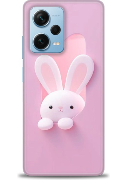Xiaomi Redmi Note 12 Pro Plus Hd Baskılı Kılıf + Seramik Tam Kaplayan Ekran Koruyucu 74