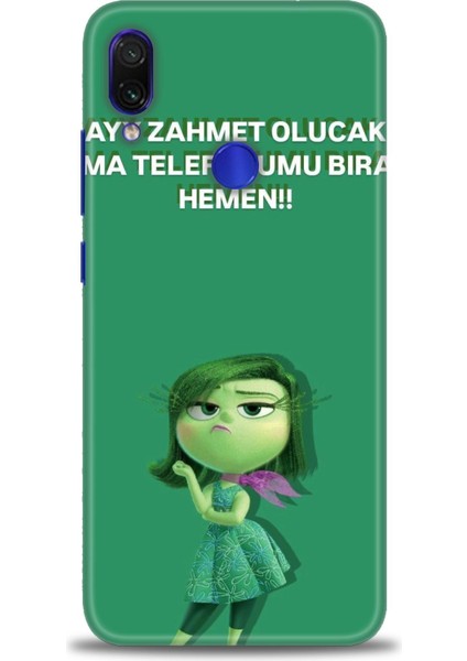 Xiaomi Redmi Note 7 Hd Baskılı Kılıf + Seramik Tam Kaplayan Ekran Koruyucu 154