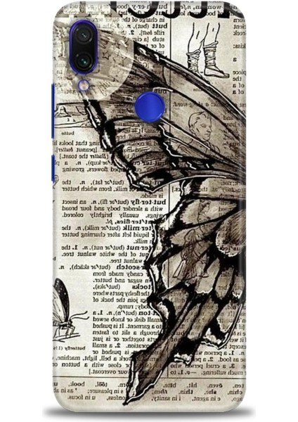 Xiaomi Redmi Note 7 Hd Baskılı Kılıf + Seramik Tam Kaplayan Ekran Koruyucu 209